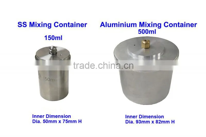 Compact Vacuum Mixer (150 / 500ml ) with Vibration Stage & Two Containers - MSK-SFM-7