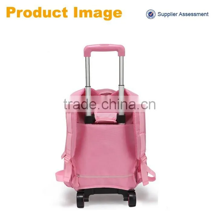 China factory new product stylish hello kitty girl school trolley bag