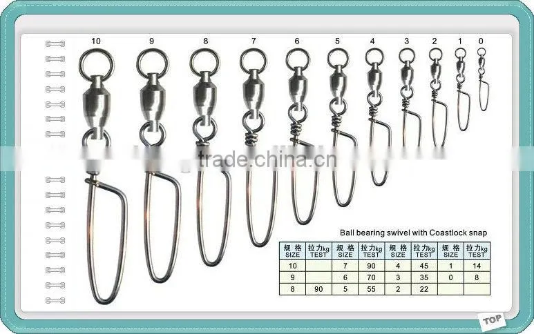 Chinese Fishing Tachke OEM Factory Fishing Swivel