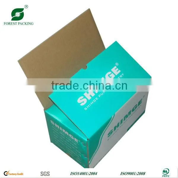 Custom foldable paper shipping box