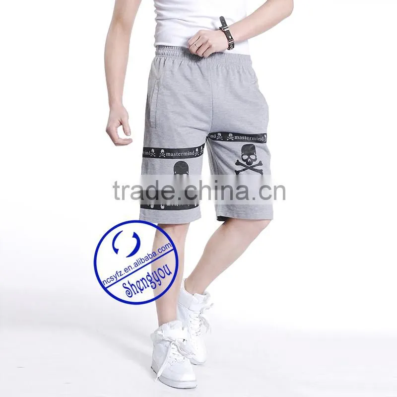 wholesale mens print shorts factory in china