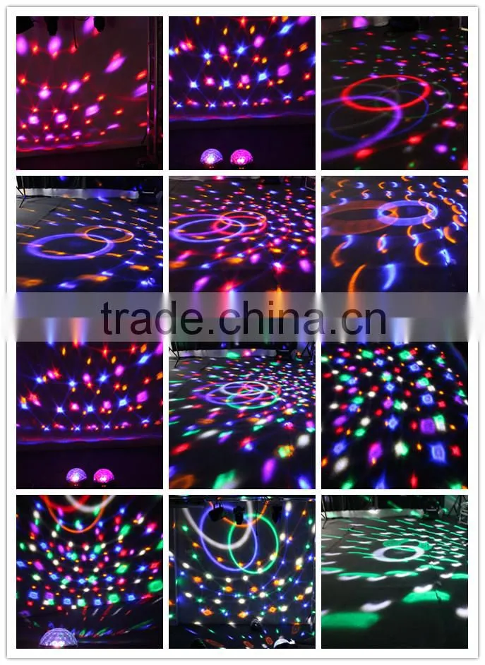 rgb LED stage magic ball light mini RGB Disco DJ Ball Stage Lighting wholesale