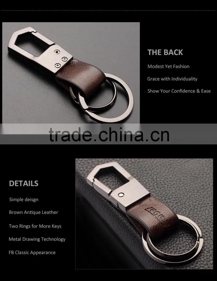 Handmade Antique Leather Expensive Keychain