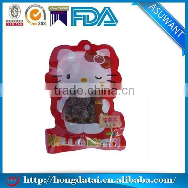 2014 special style OME plastic container food /fast food /commercial food stand up pouch bag packaging