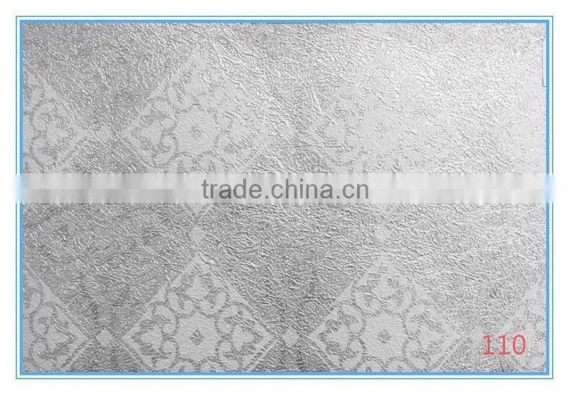 factory offer pvc ceiling film for pvc laminated gypsum ceiling 2016 New design pvc decorative film for