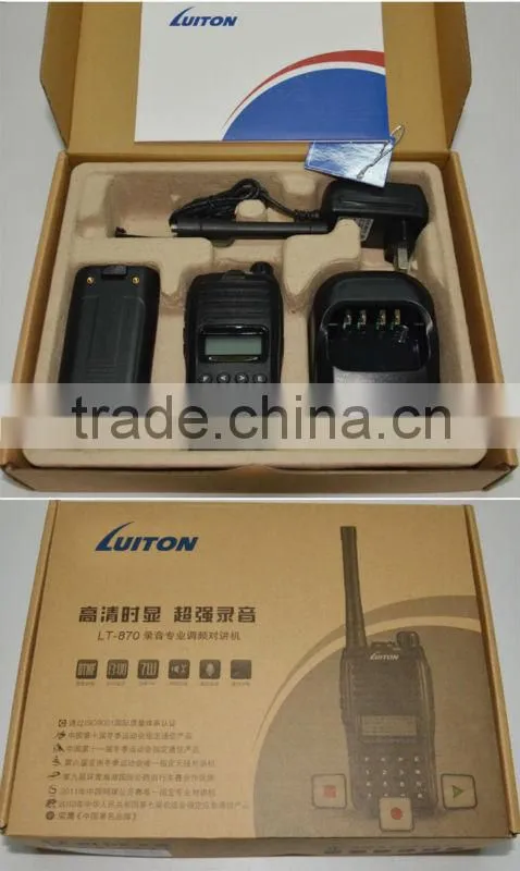 LUITON LT-870 Voice Recorder two way radio