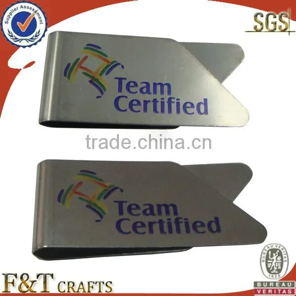 Manufactur printing logo epoxy funny paper clip for hiqh quanlity