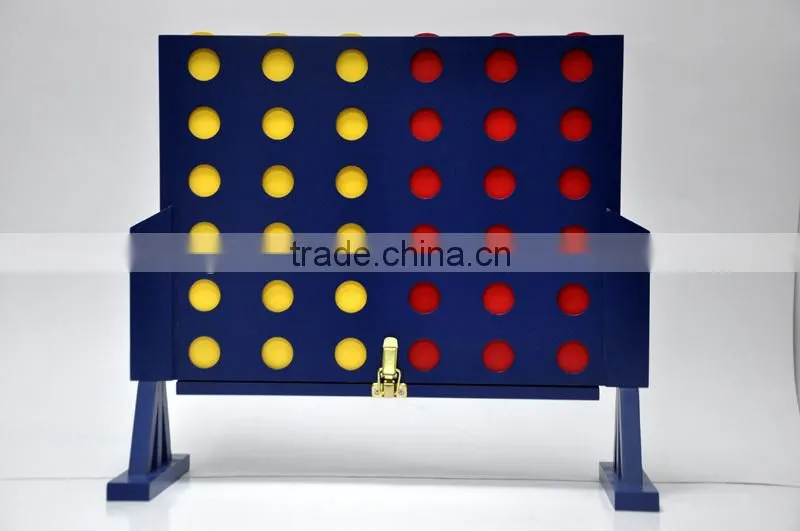 Giant garden game Wooden connect four chess