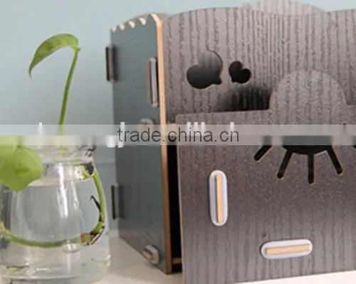 News Arrivel daily use item storage bins MDF storage box for girls comestic