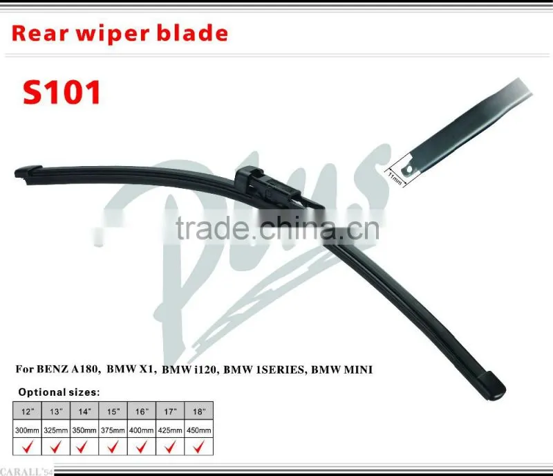 Car Body Kits Soft Rear Wiper Blade S101