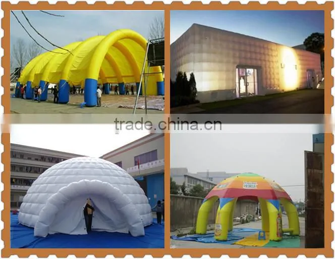 Huge outdoor inflatable white tent for event/exhibition tent
