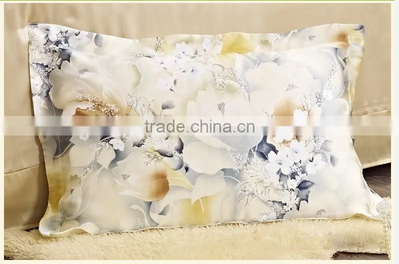 Pillow case, made of 100% silk, various colors are available