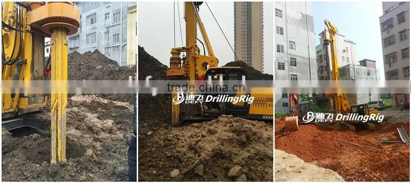 DFR-830 30m full hydraulic auger drilling equipment for sale