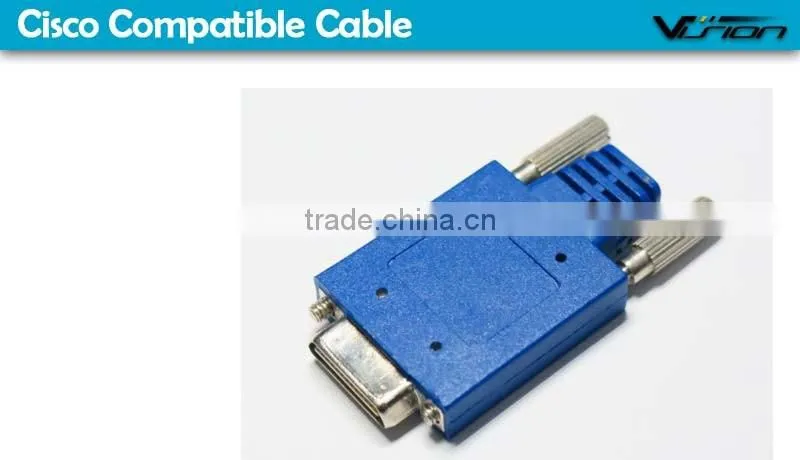 Vision smart serial V.26 pin loopback adapter converter for cisco HWIC-1T module