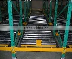 Steel warehouse shelving