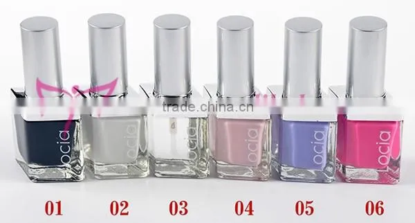 2015 new arrival Candy color green nail polish with 60 colors
