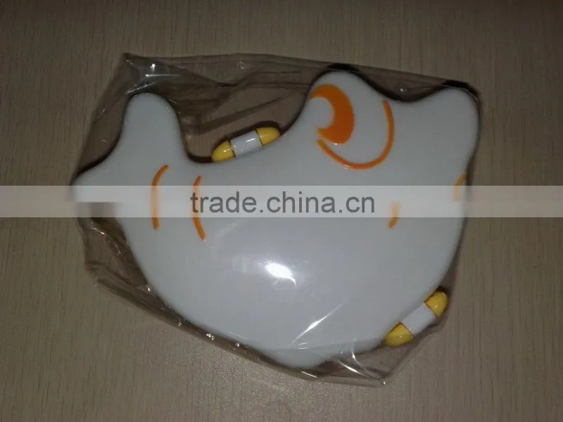 Chicken-shaped, double-layers lunch box