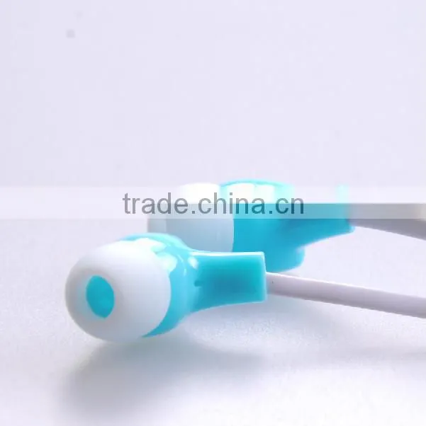 Colorful earbuds, in ear earphone good sound quality and fashionable Shenzhen factory