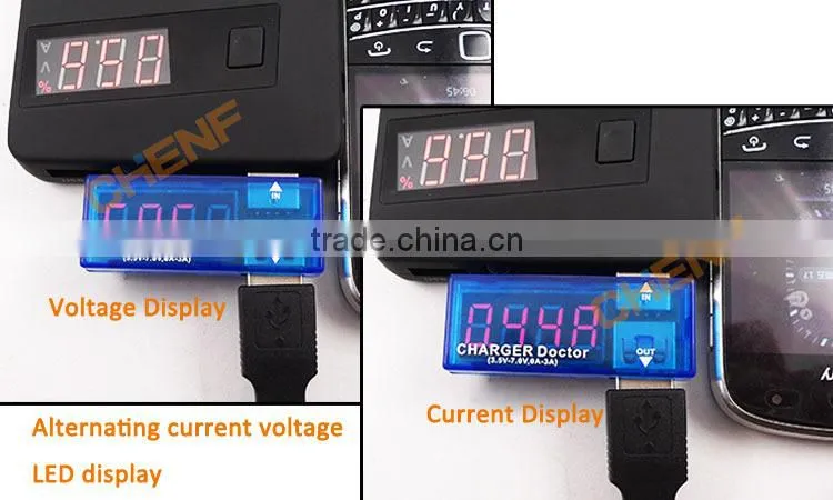 Newest Cheaper Mini Style Digital Display USB Voltage Current Meter Tester Charger Doctor For Power Bank