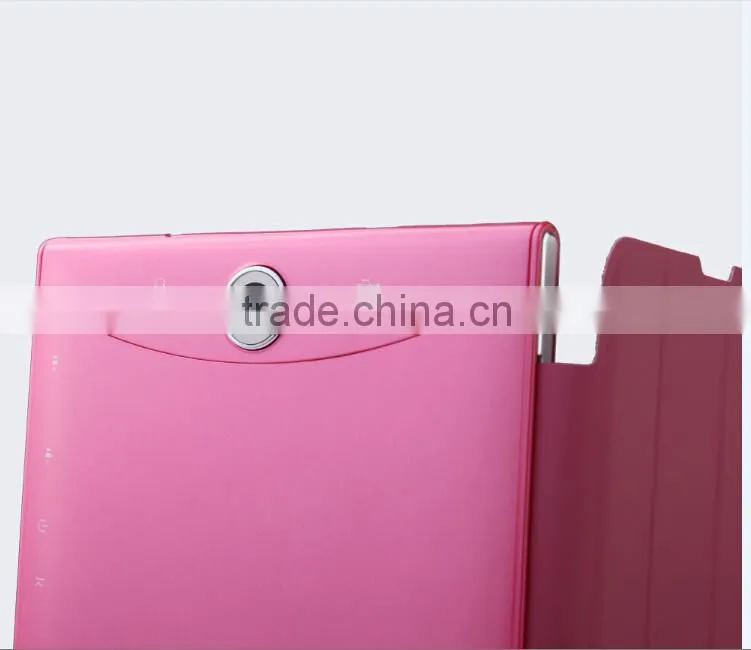 cheapest 7inch mtk8312 tablet pc with dual sim slots 3g phone calling function tablet pc with leather case cover