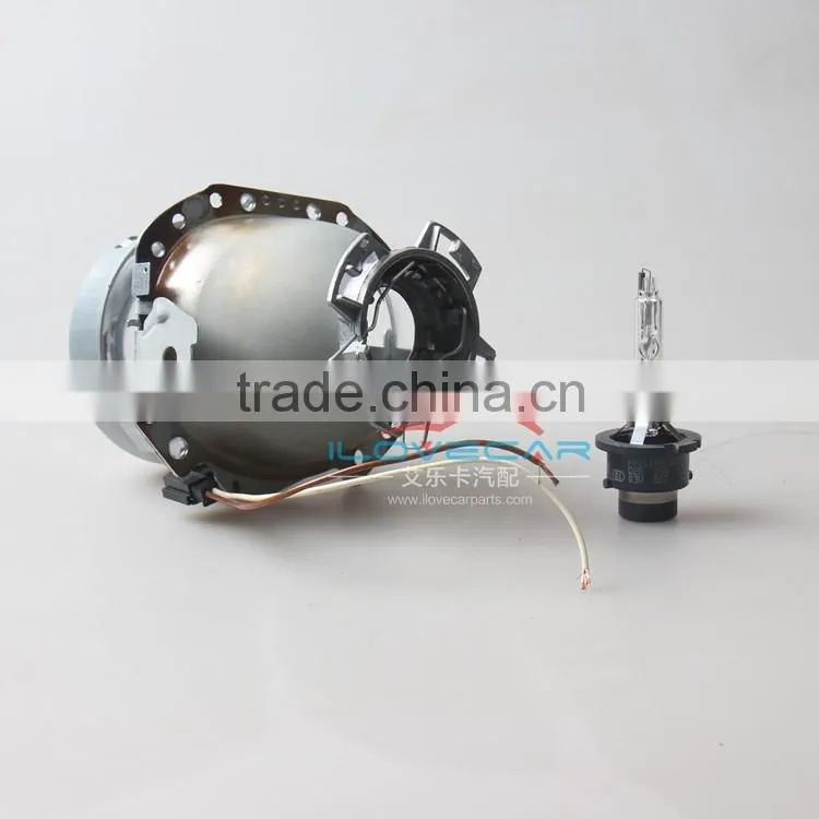 Superb cut off light shape 12v 35w hid projector lens, hid bi-xenon projector lens light for universal cars