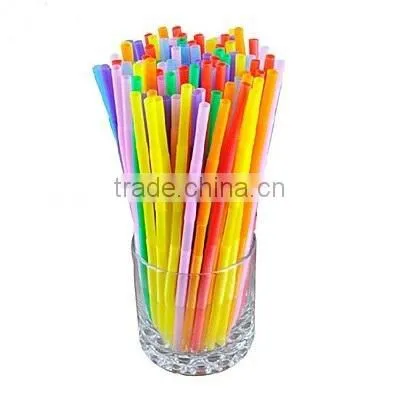 hot sale artistic straws plastic drinking straw