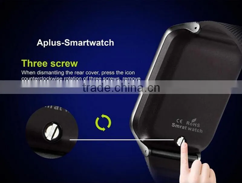 Gv18 andriod watch CPU 533MHZ bluetooth Water proof smart watch
