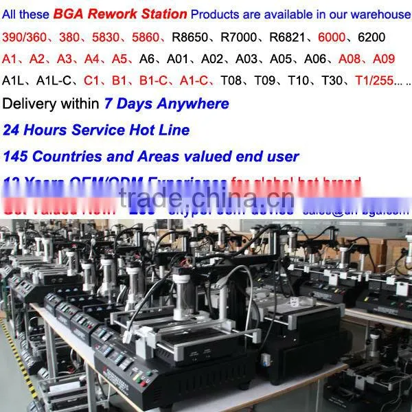 Automatic HD CCD BGA rework station