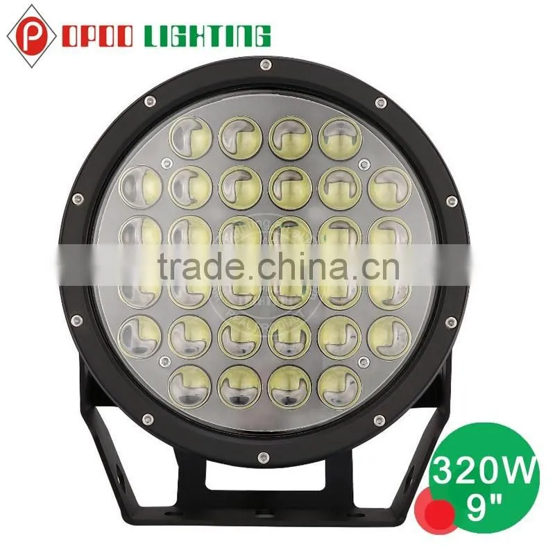 High power bright 9 inch 320 watt led driving light