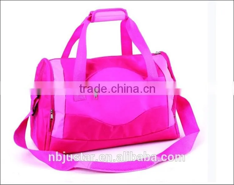 Outdoor Exclusive Preppy Style Barrel Shape Women Gym Bag Wholesale Pro Sports Gym Bag