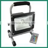 Work Light Rechargeable 20W 12V 24V Epistar Battery Power Cordless Flood Light IP65 Outdoor 20W LED Flood Light