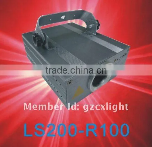 Single Red Elfin 100mW Step Motor with Pattern Effect