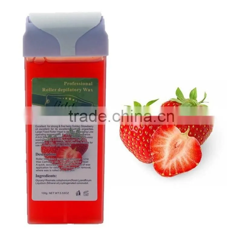 100ml Hair Removal Wax Series Refillable Roll On Depilatory Hot Wax Hair Removal Cream