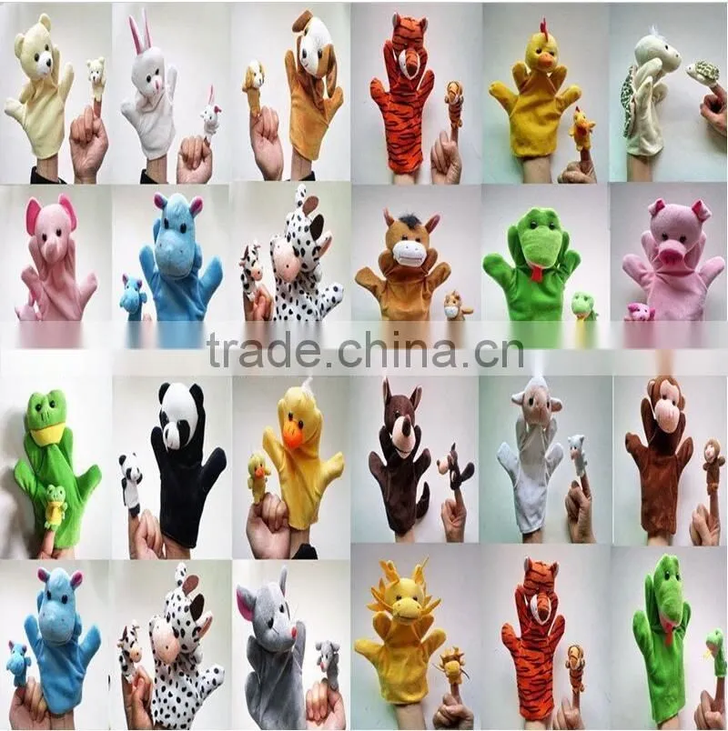Handmade custom stuffed Panda soft stuffed plush hand puppet,Plush Panda Hand Puppet