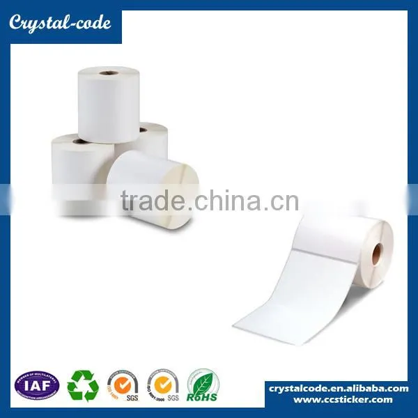 Weighing paper folding thermal label paper roll for handbags