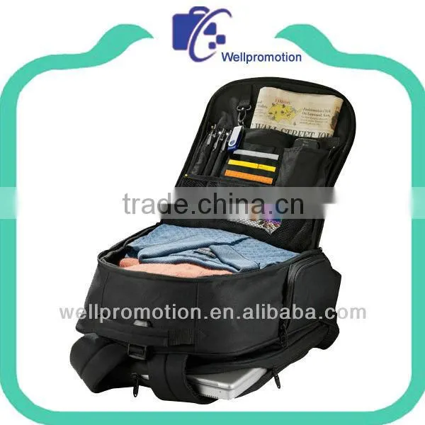 High quality laptop bag backpack padded shoulder straps