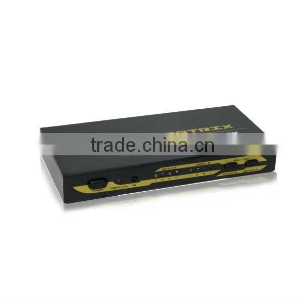4x2 HDMI Video Matrix With Audio 1080p Support 1.3b HDMI Matrix Switch 4X2
