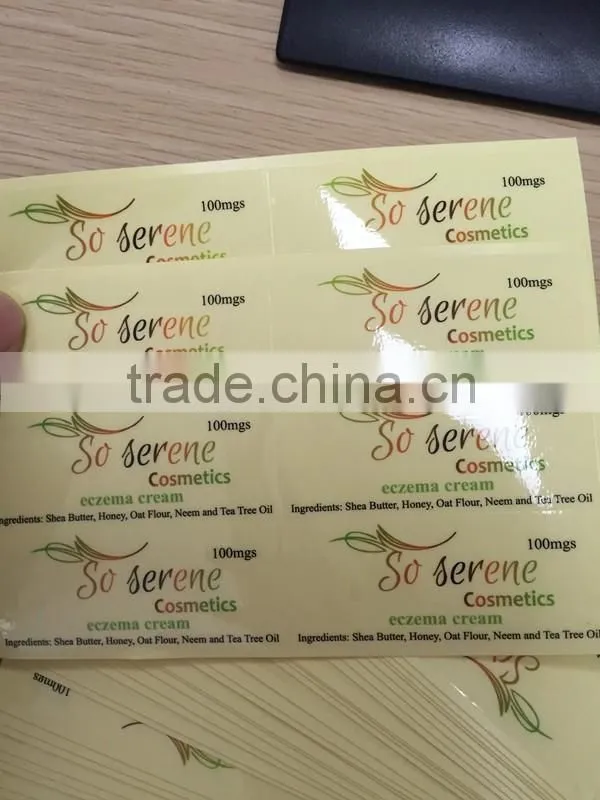 premium sticker label wholesale price printed