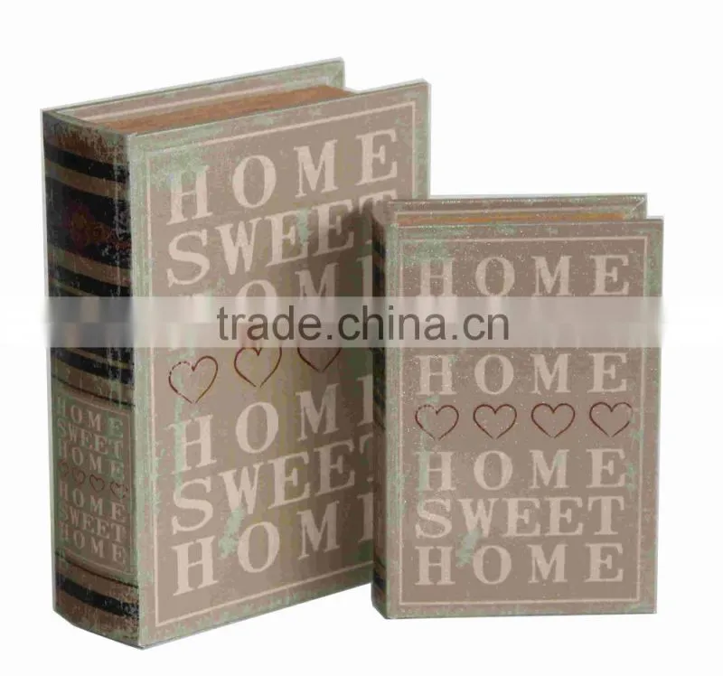 decorative book style box