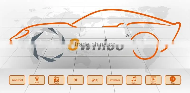 2G Ram Wholesale price quad core Android 4.4 & Android 5.1 car stereo for 2din univresal built in wifi 1024*600
