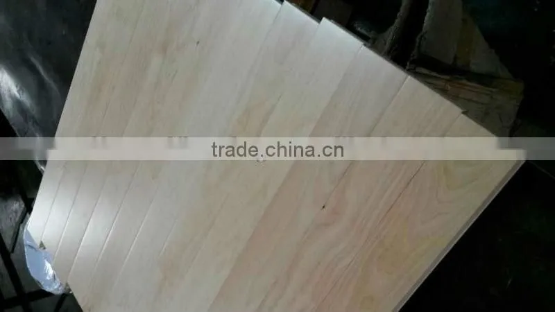 Finished UV Coating Solid Wood Flooring for Stadium/Playground