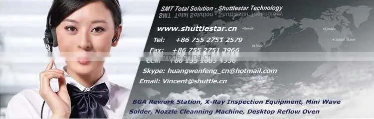 Better than ever! Shuttle star E6250 automatic bga rework station with optical alignment repair mobile phone