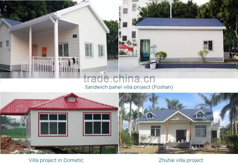 modern small prefabricated villa beach house for sale