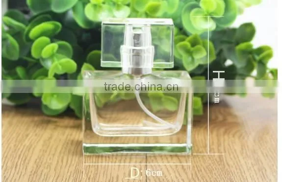wholesale 2016 new design fancy customize empty 30ml glass perfume bottle