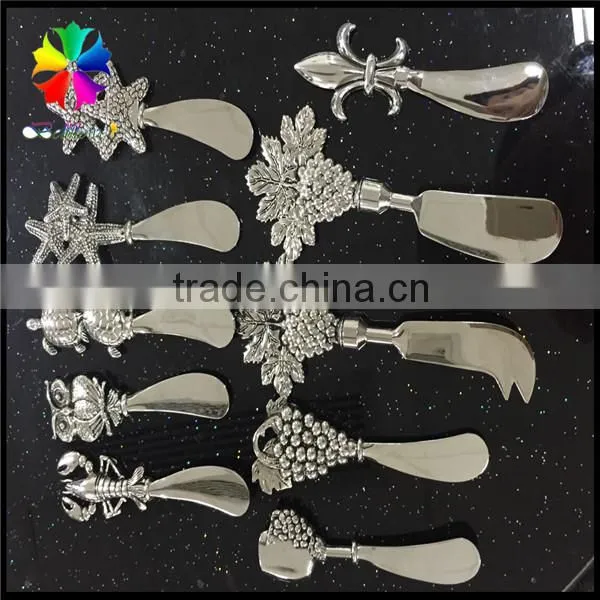 zinc alloy butter knife ,metal butter knife ,