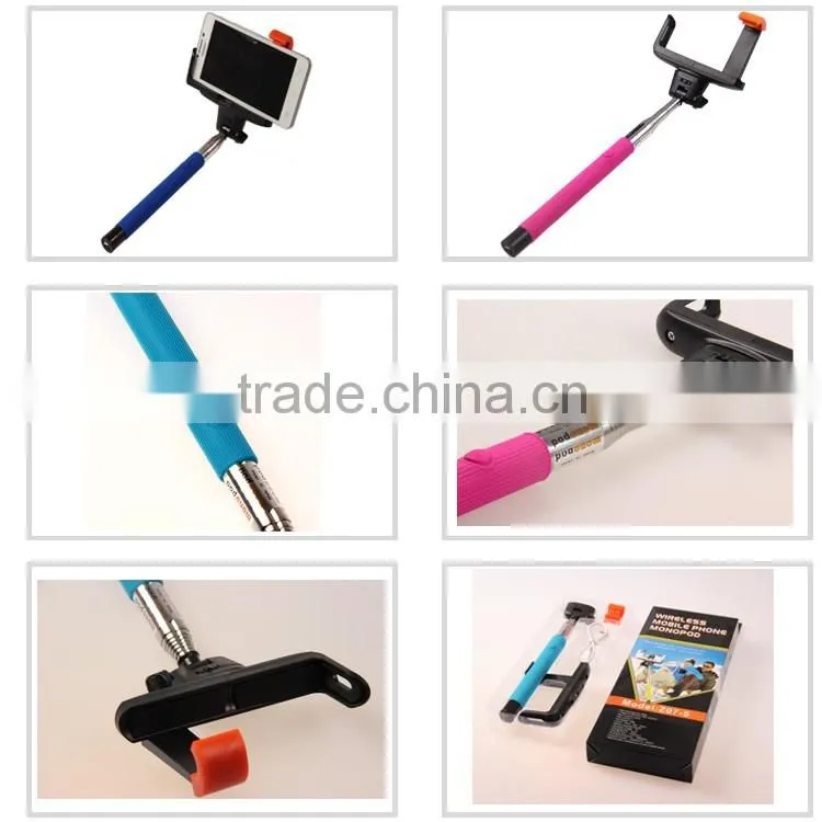 Special design widely used Unique design hot sale Bluetooth Selfie Monopod