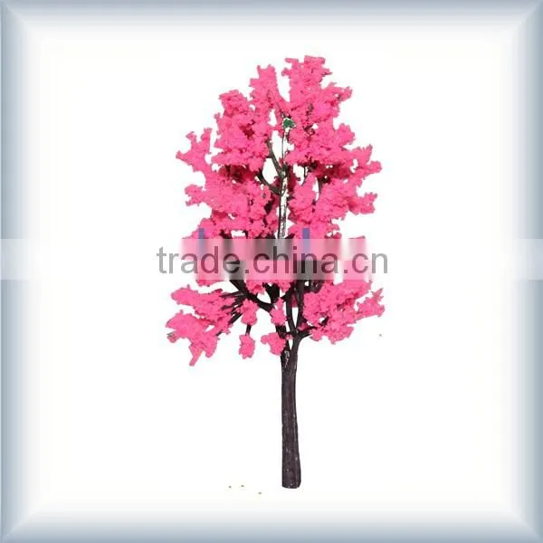 Colorful 3D decorated live christmas trees,CT007-160model tree for layout,good quality model tree,decorative model tree