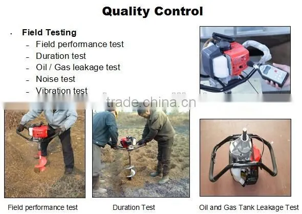 Thunderbay Y43Z08 43CC One Person Hole Digger Ground Hole Drilling Machine Earth Auger