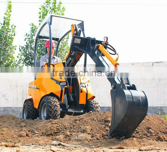 China HYSOON HY200 articulated mini wheel loader