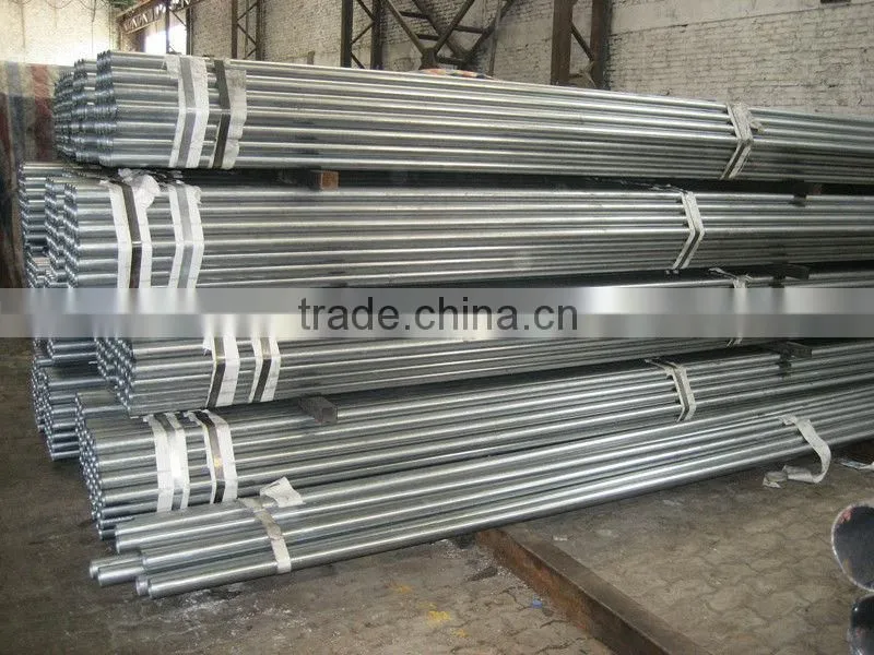 HIGH QUALITY BS1387 CONSTRUCTION MATERIAL GALVANIZED STEEL PIPE